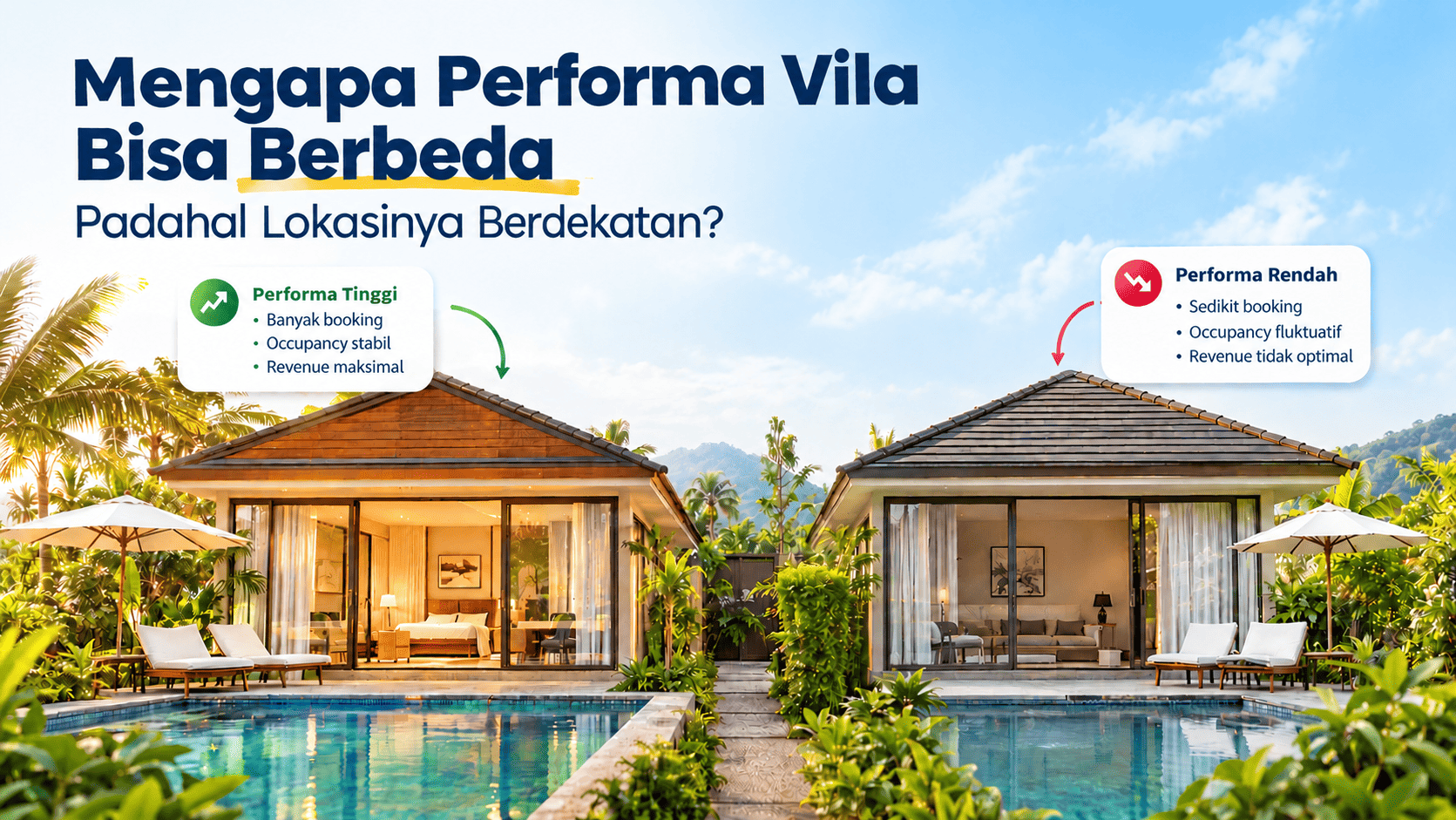 Mengapa Performa Vila Bisa Berbeda Padahal Lokasinya Berdekatan?