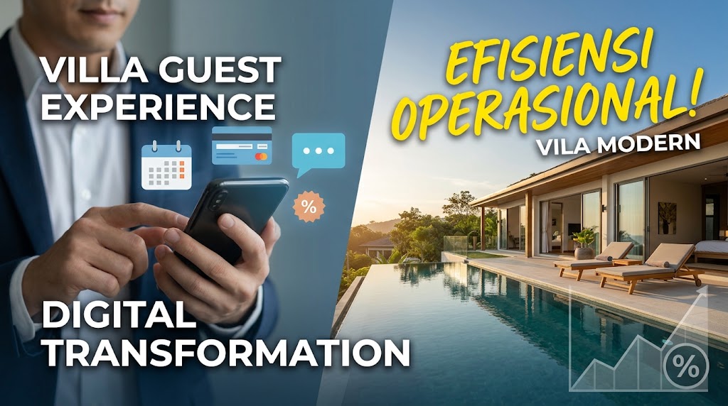 Transformasi Digital Manajemen Vila: Panduan Efisiensi Operasional & Pengalaman Tamu Modern