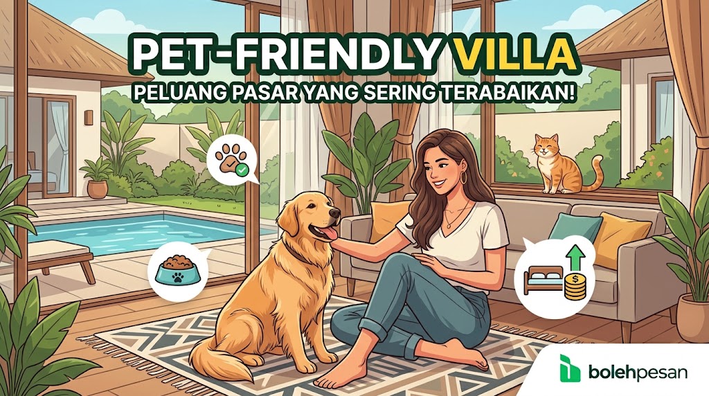 Peluang Pasar 'Pet-Friendly Villa': Strategi Memikat Wisatawan Berbulu yang Sering Terabaikan
